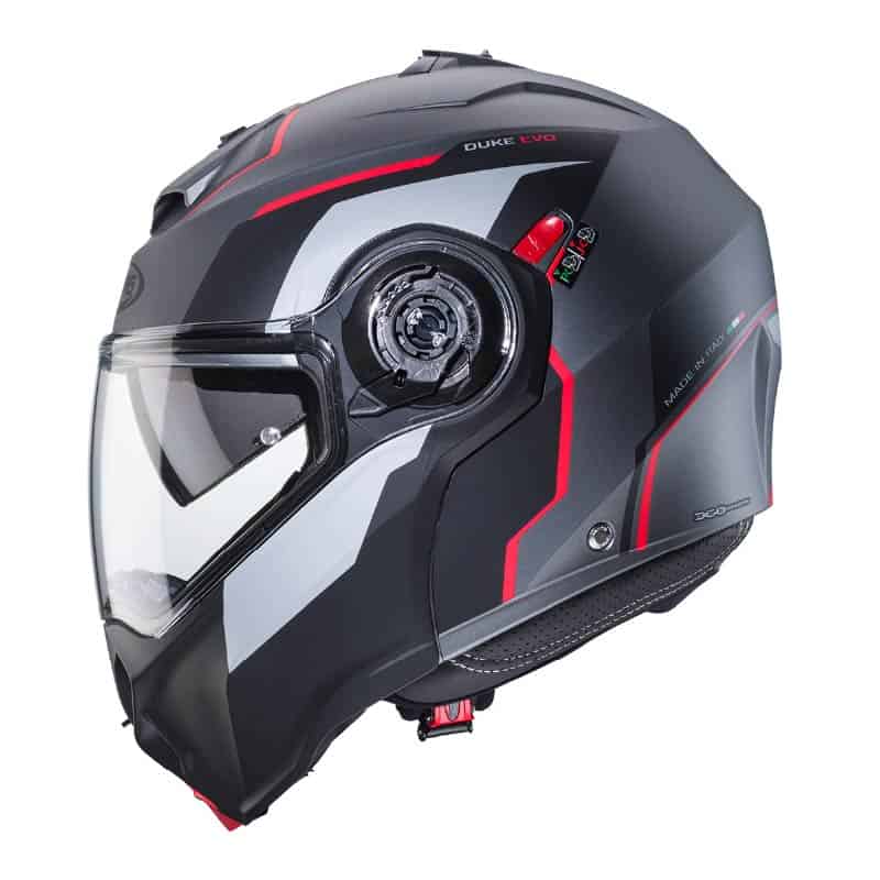 L2 MATT GUN METAL / BLACK / RED - MOVE - DUKE EVO