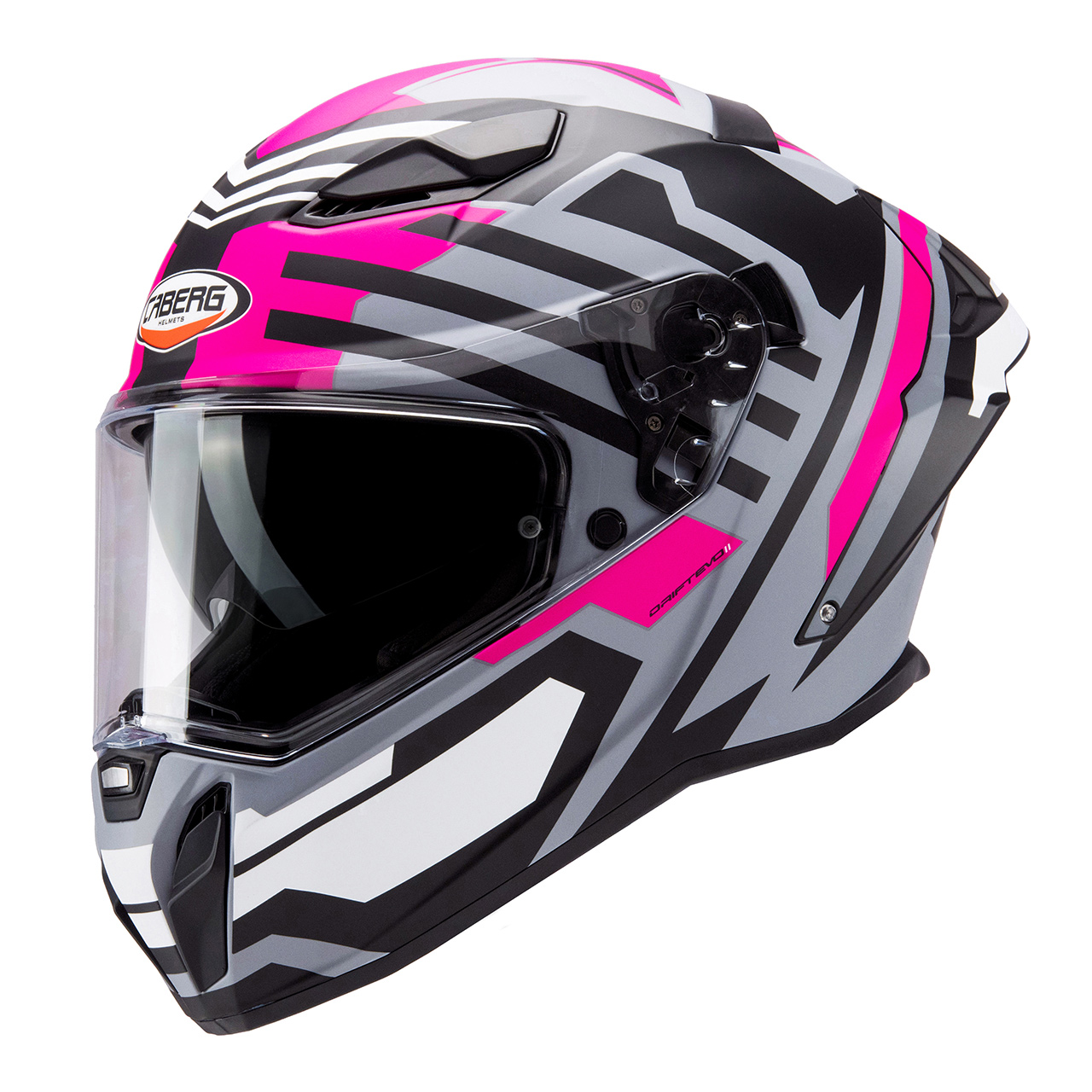 HORIZON N6 MATT GREY/BLACK/FUCHSIA - DRIFT EVO II