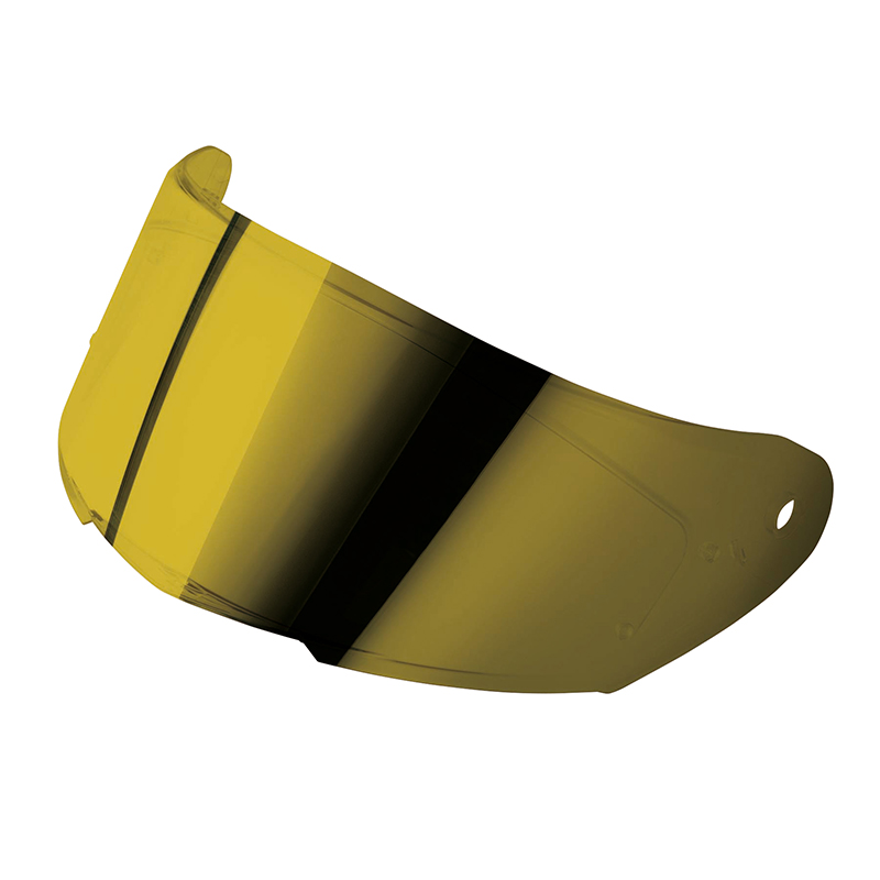 AVALON X - MIRRORED GOLD ANTI-SCRATCH VISOR WITH PINS