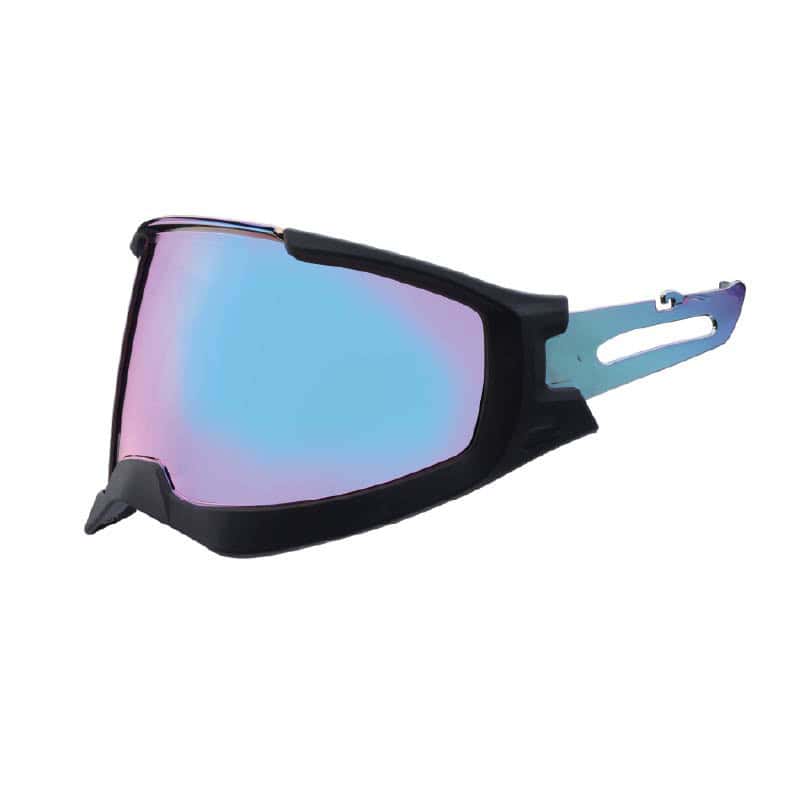 GHOST X - MIRRORED MULTICOLOR VISOR PINLOCK READY NOT HOMOLOGATED