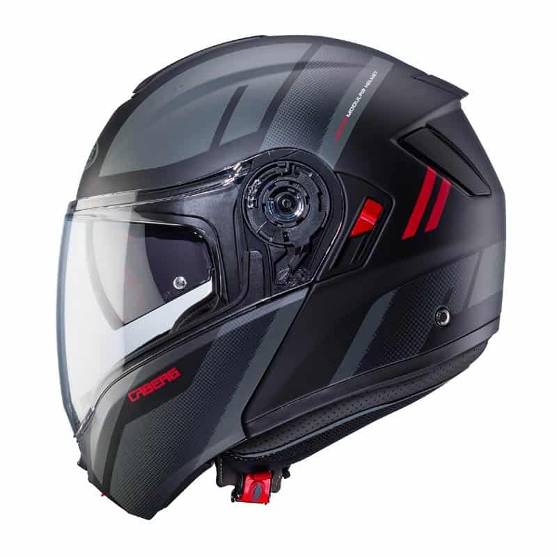 H9 MATT BLACK / ANTHRACITE / RED - MANTA - LEVO X