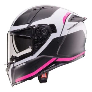 PURE O2 Matt Black_White_Fuchsia (only from XS to M sizes) – AVALON X