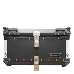 GUARDTEK 65L - BLACK<br> ארגז אלומיניום שחור לאופנוע